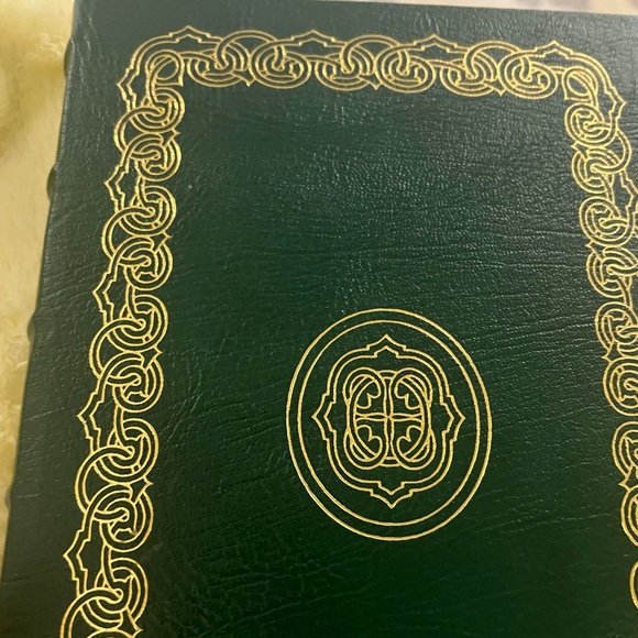 EASTON PRESS SPEECHES OF THE AMERICAN PRESIDENTS LEATHER 22KT GOLD INLAID BOOK - Picture 5 of 7